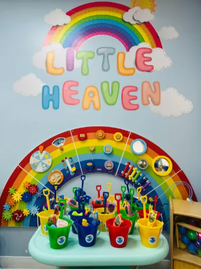 Child at Little Heaven Daycare